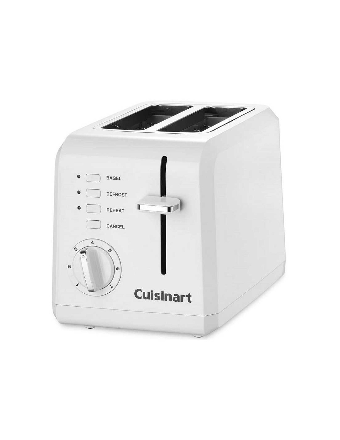 Tostador Compacto Para 2 Rebanadas Color Blanco CUISINART CPT 122