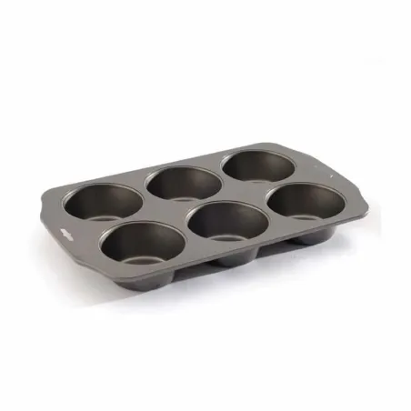 Molde Antiadherente para Muffin Jumbo, 6 Cavidades NORPRO 3932