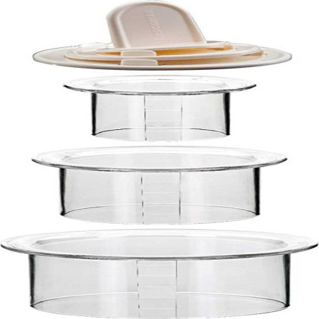 Molde Redondo para Emplatar, Set de 3 Unidades TESCOMA 422210