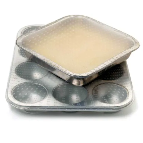 Cobertor de Silicon Estirable, Set de 2 Piezas de 26 x 26 Centimetros NORPRO 529