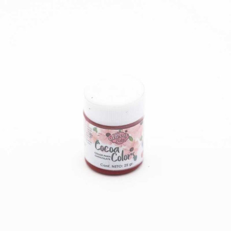 Colorante para Chocolate Color Rosa  Brillante, 25 Gramos CHERRY AND CAKE CCC03