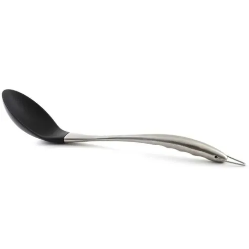 Cuchara Solida con Mango de Acero Inoxidable de 13.75 Pulgadas NORPRO 1335