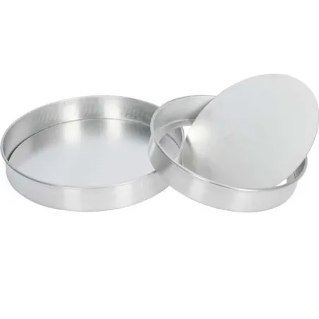 Molde para Queque con Base Desmontable de 12 x 2 Pulgadas KING METAL CPR122RB