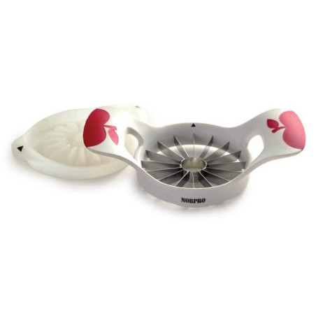 Descorazonador y Rebanador de Acero Inoxidable para Manzana, 16 Tajadas NORPRO 5133