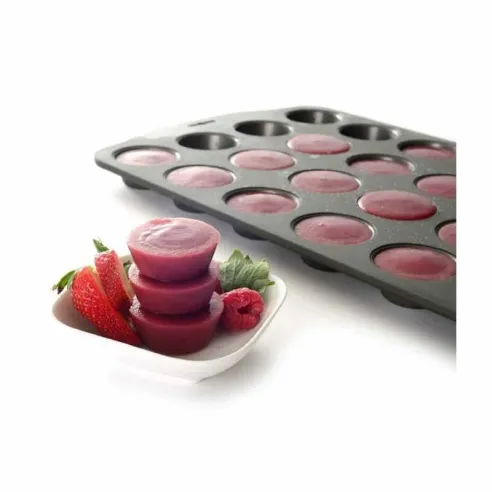 Molde de Teflon para Mini Muffin, 24 Cavidades NORPRO 3933