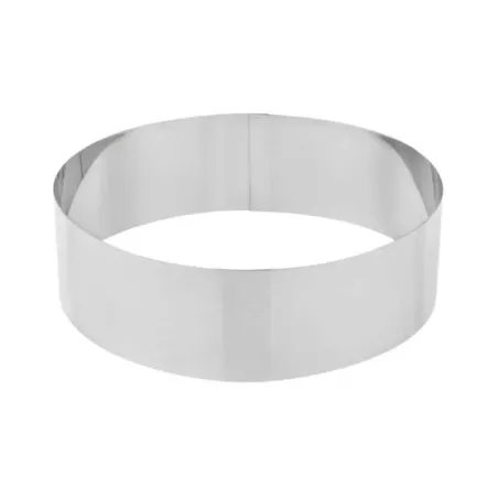 Aro Redondo de Acero Inoxidable de 19 x 1.5 Centimetros KING METAL OR19