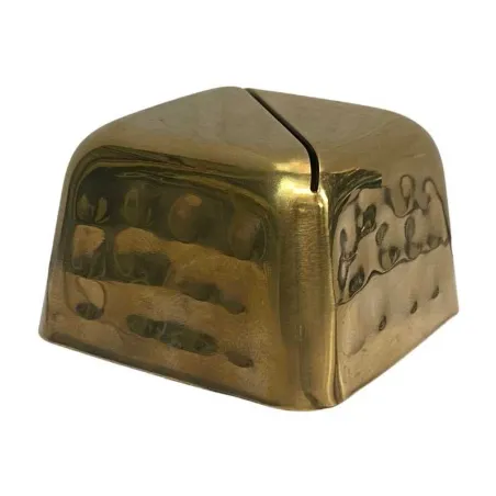 Porta Numero Cuadrado de Color Dorado de 2 Pulgadas KING METAL MCHSQ2PVDG