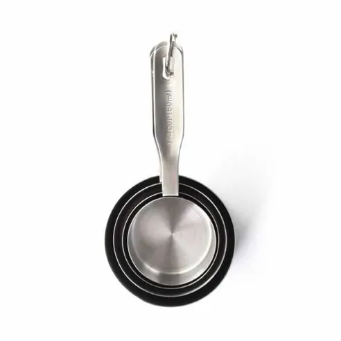 Tazas de Medir en Acero Inoxidable, Set de 4 Unidades NORPRO 3052
