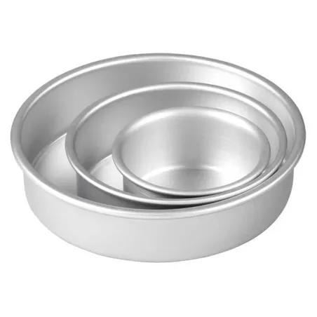 Molde Mini Pan Redondos, 3 Piezas WILTON 2105-0472