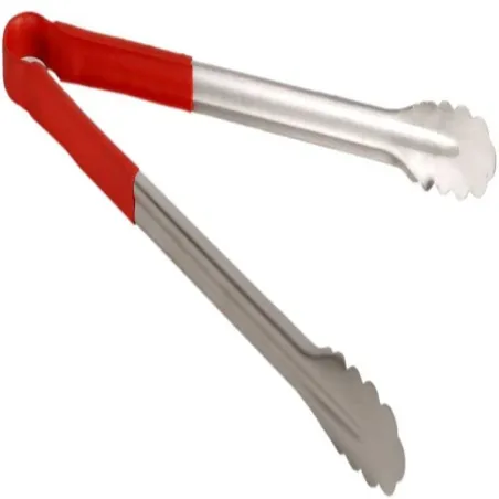 Pinza de Acero Inoxidable de 16 Pulgadas, Color Roja THUNDER SLTG816R