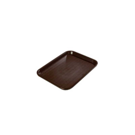 Azafate de Polipropileno de 12 x 16 Pulgadas de Color Cafe CARLISLE CT121669