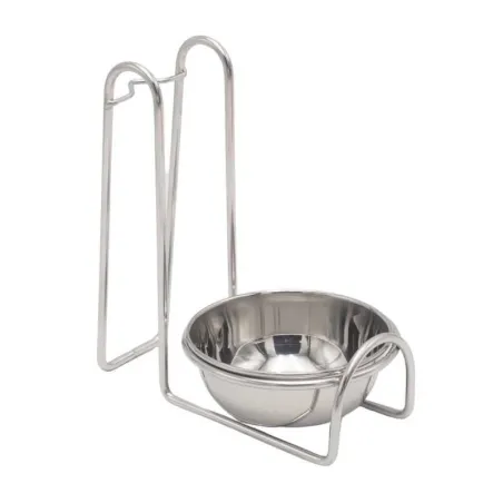 Porta Cucharon de  Acero Inoxidable de 7 Pulgadas KING METAL SRWB5