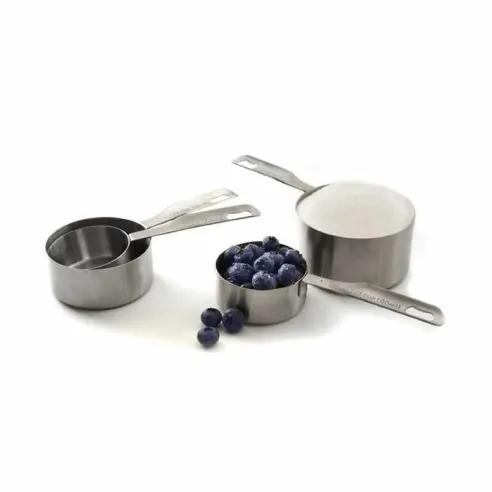 Tazas de Medir en Acero Inoxidable, Set de 4 Unidades NORPRO 3052