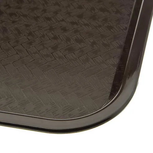 Azafate de Polipropileno de 12 x 16 Pulgadas de Color Cafe CARLISLE CT121669