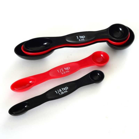 Cucharas de Medir con Iman, Set de 5 Unidades NORPRO 2999