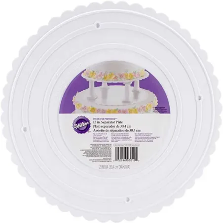 Plato Redondo para Decorar de 12 Pulgadas WILTON 302-12