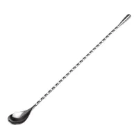 Cuchara Trenzada para Bar de Acero Inoxidable de 13 Pulgadas KING METAL BRS33OFT