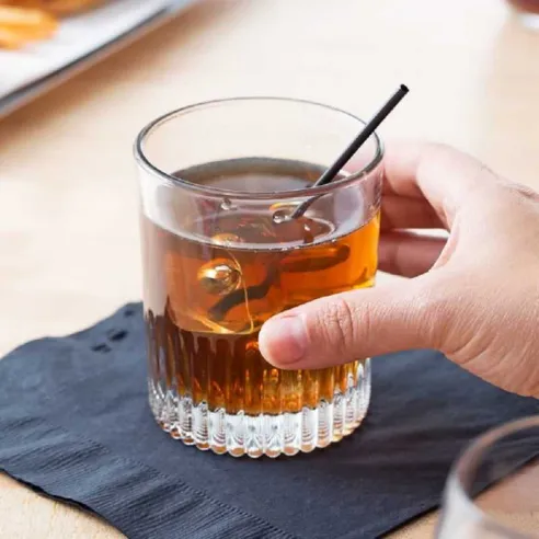 Vaso Old Fashioned Rim Temperado de 8.5 Onzas LIBBEY 15626