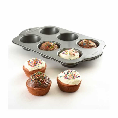 Molde Antiadherente para Muffins,  6 Cavidades NORPRO 3972
