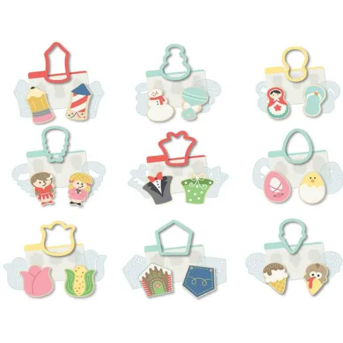 Cortadores de Galletas Diseno Variado, Set de 75 Piezas AMERICAN CRAFT 374081
