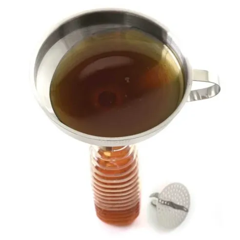 Embudo de Acero Inoxidable con Colador NORPRO 245