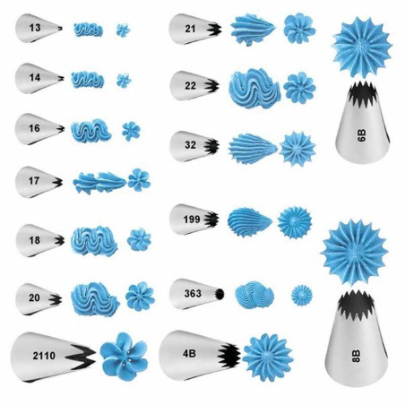 Boquilla para Decoracion # 69 ATECO 69