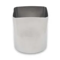 Recipiente de Acero Inoxidable para Papas Fritas de 3-5/16 Pulgadas KING METAL FFSQ85S