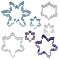 Cortador para Galletas Navidenas Snowflame, Set de 7 Unidades R Y M 1894