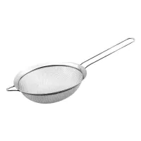 Colador Redondo de  Acero Inoxidable de 16 Centimetros KING METAL SRS16