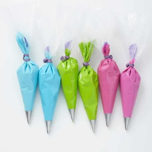 Lazos para  Amarrar las Bolsas de Glaseado, 12 Unidades. WILTON 417-173