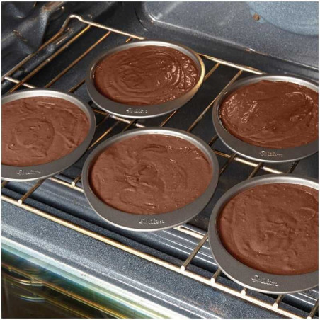 Juego de Moldes para Pasteles de 5 Capas de 6 Pulgadas. WILTON 2105-0112