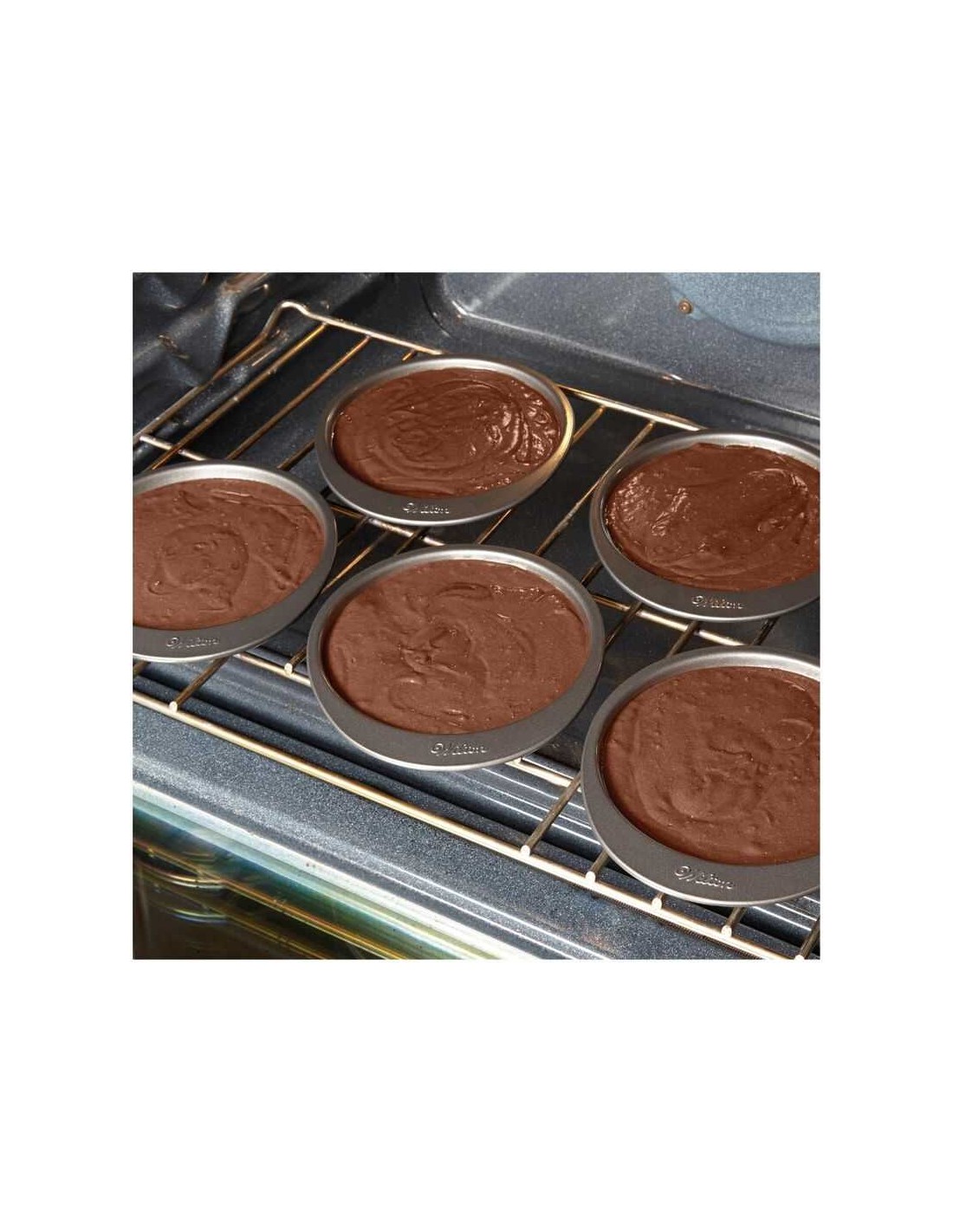 Juego de 2 moldes para pasteles 22 cm (9 pulg.), Wilton en Español, Recetas e Ideas, Productos