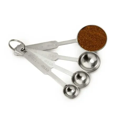 Set de Cucharas de Medir de Acero Inoxidable, 4 Piezas  NORPRO 3049