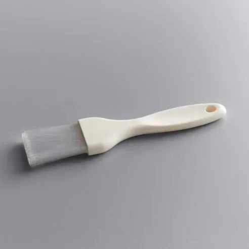 Brocha Cerdas de Nylon con Puno Plastico de 1.5 Pulgadas, Color Blanco CARLISLE 4039002