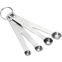Cuchara de Medir Especies de Acero Inoxidable, Set de 4 Piezas KING METAL MSP8