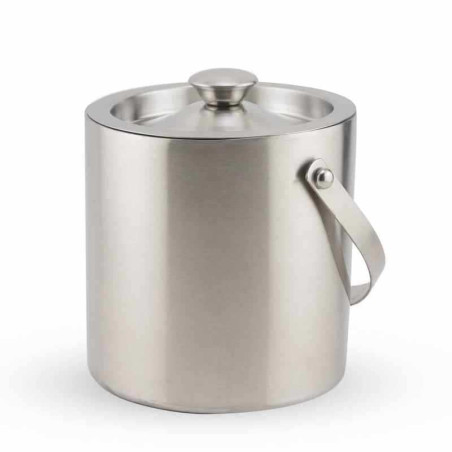 Hielera de Acero Inoxidable Regular de Doble Pared de 1-4/5 Quartos KING METAL IBD35
