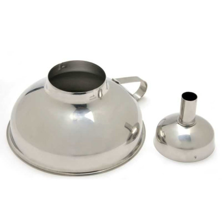 Embudo de Acero Inoxidable de Boquilla Ancha y Boquilla Fina NORPRO 255