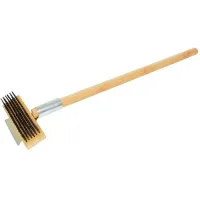 Cepillo con Cerdas de Acero y Rasqueta de 27 Pulgadas THUNDER WDBS027H
