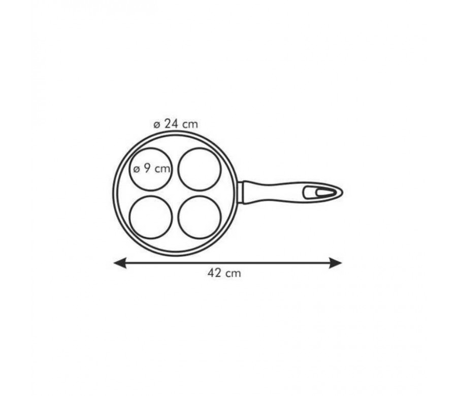 Sarten Antiadherente Presto de 26 Centimetros TESCOMA 594026