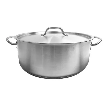 Olla de Brazier en Acero Inoxidable de 20 Quartos con Tapa THUNDER SLSBP4020