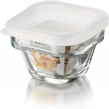 Contenedor Vidrio con Tapa de 5.6 Onzas CRISA B433/1800022