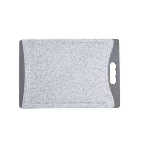 Tabla de Picar Plastica de Color Marmol Gris de 14Pulgadas CUISINART CPB-14MG