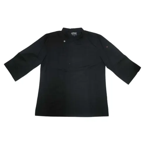 Gabacha Ejecutiva de Manga de 3/4 de Color Negra Talla L CHECKEDOUT CU110Z0100F-L