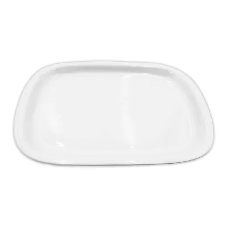 Plato Rectangular de Porcelana 12 Pulgadas Blanco CATER MAX 13763-3