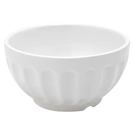 Bowl de Melamina de Color Blanco de 13.4 x 6.9 Centimetros MASTER CHEF C213