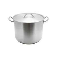 Olla de Acero Inoxidable con Tapa de 40 Cuartos THUNDER SLSPS4040