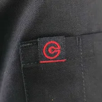 Gabacha Ejecutiva de Color Negro Talla L CHECKEDOUT CU104C0100F-L 2