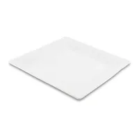 Plato Cuadrado de Porcelana 4-7/8 Pulgadas Blanco CATER MAX 17103