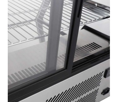 Vitrina Refrigerada 3 Niveles 70 x 58 x 68 Centimetros QUANTUM PRO RDC130H