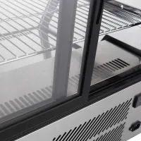Vitrina Refrigerada 3 Niveles 70 x 58 x 68 Centimetros QUANTUM PRO RDC130H 2